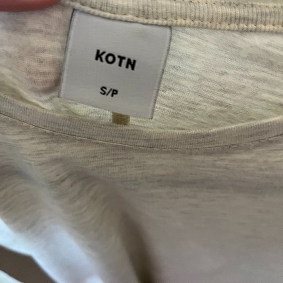 Kotn Longsleeve Dress - Beige - Picture 2 of 3